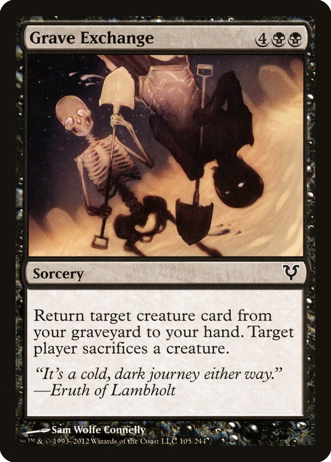 Grave Exchange (105) - Avacyn Restored (AVR)