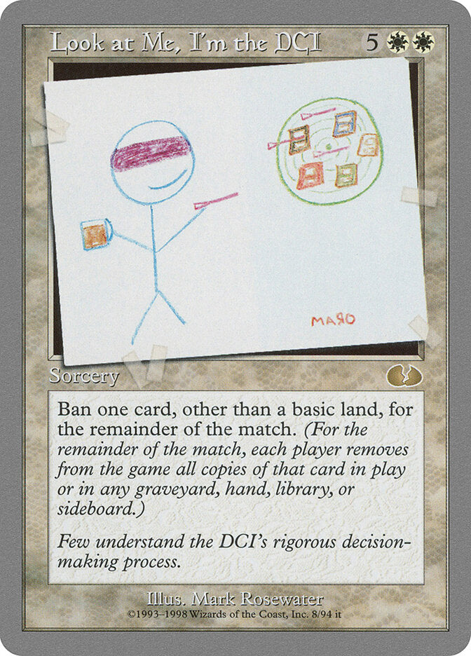 Look at Me, I'm the DCI (8) - Unglued (UGL)