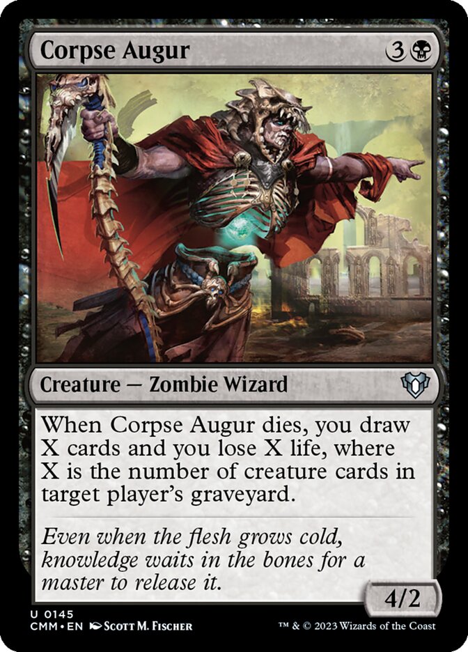 Corpse Augur (145) - Commander Masters (CMM)