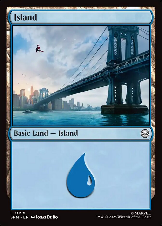 Island (195) - [Foil] Marvel's Spider-Man (SPM)
