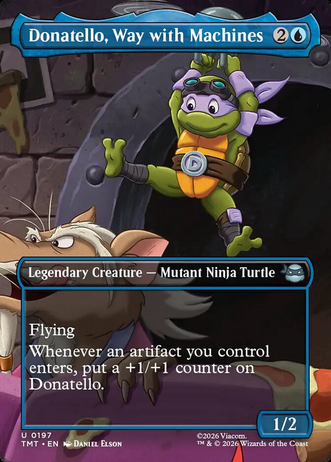 Donatello, Way with Machines (197) - Teenage Mutant Ninja Turtles (TMT)