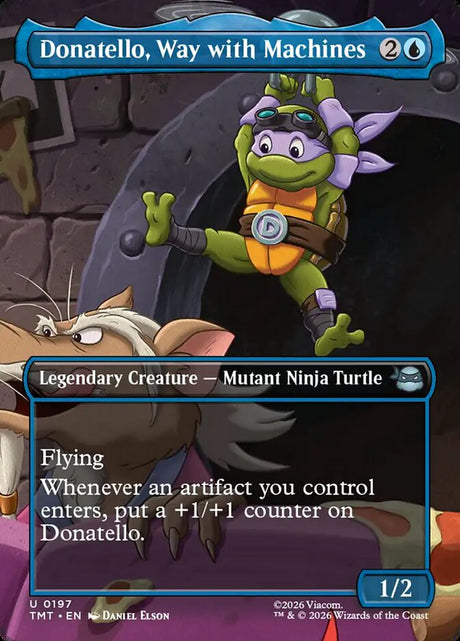 Donatello, Way with Machines (197) - Teenage Mutant Ninja Turtles (TMT)