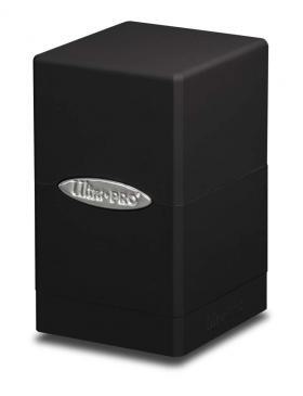 Satin Tower - Black - Ultra Pro Deck Boxes