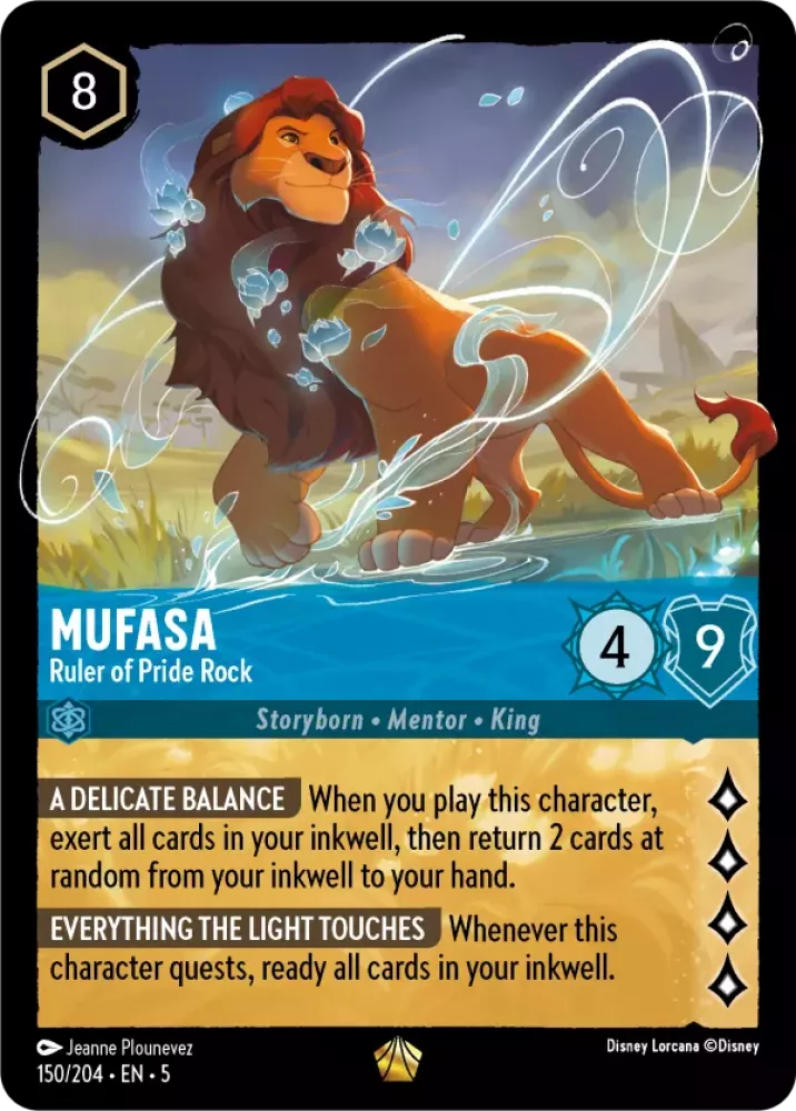 Mufasa - Ruler of Pride Rock - [Foil] Shimmering Skies (5)