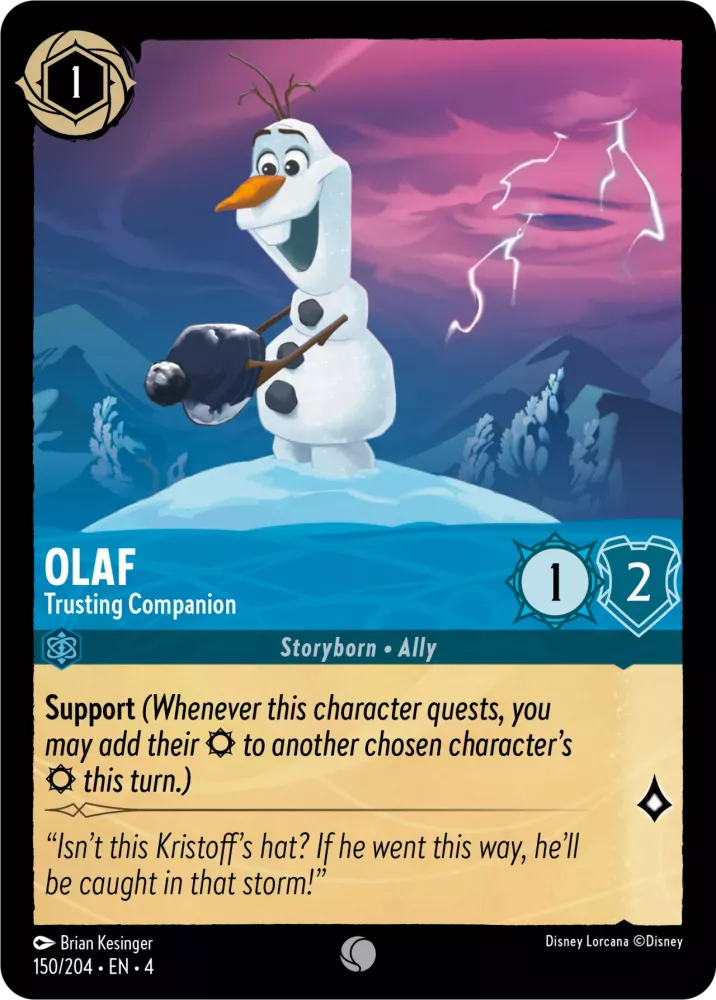 Olaf - Trusting Companion - [Foil] Ursula's Return (4)