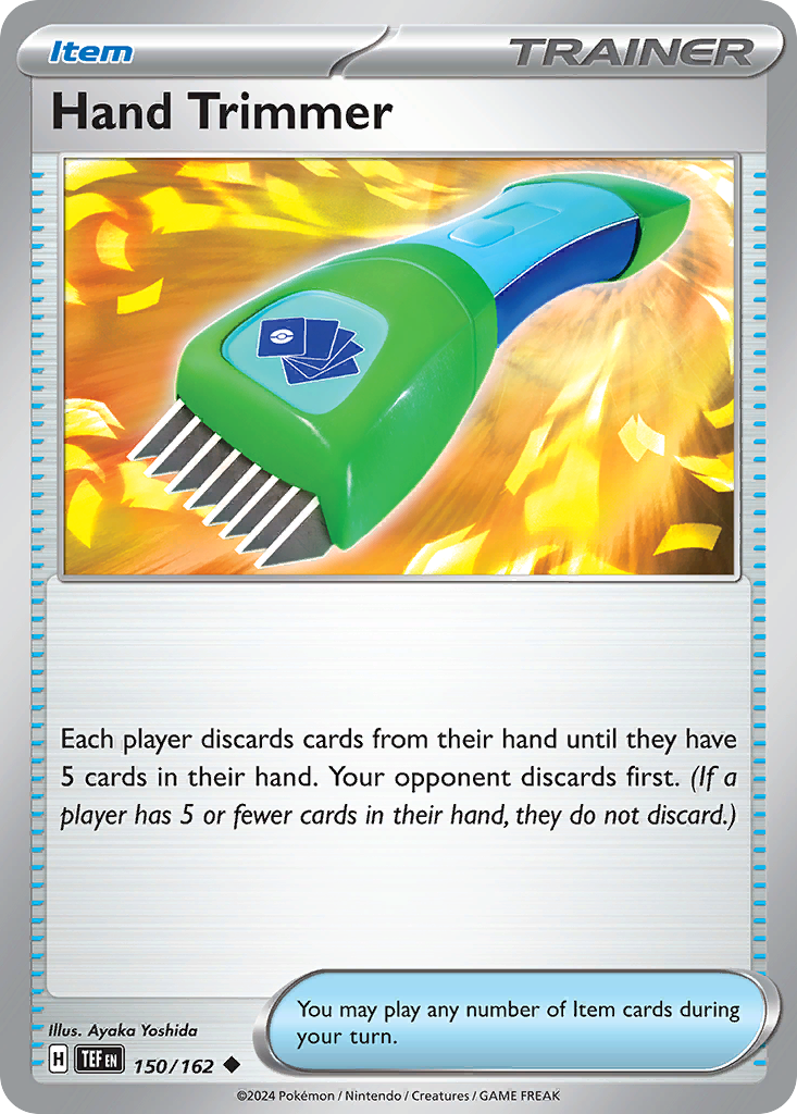 Hand Trimmer (150/162) - [Reverse Holo] Temporal Forces (TEF)