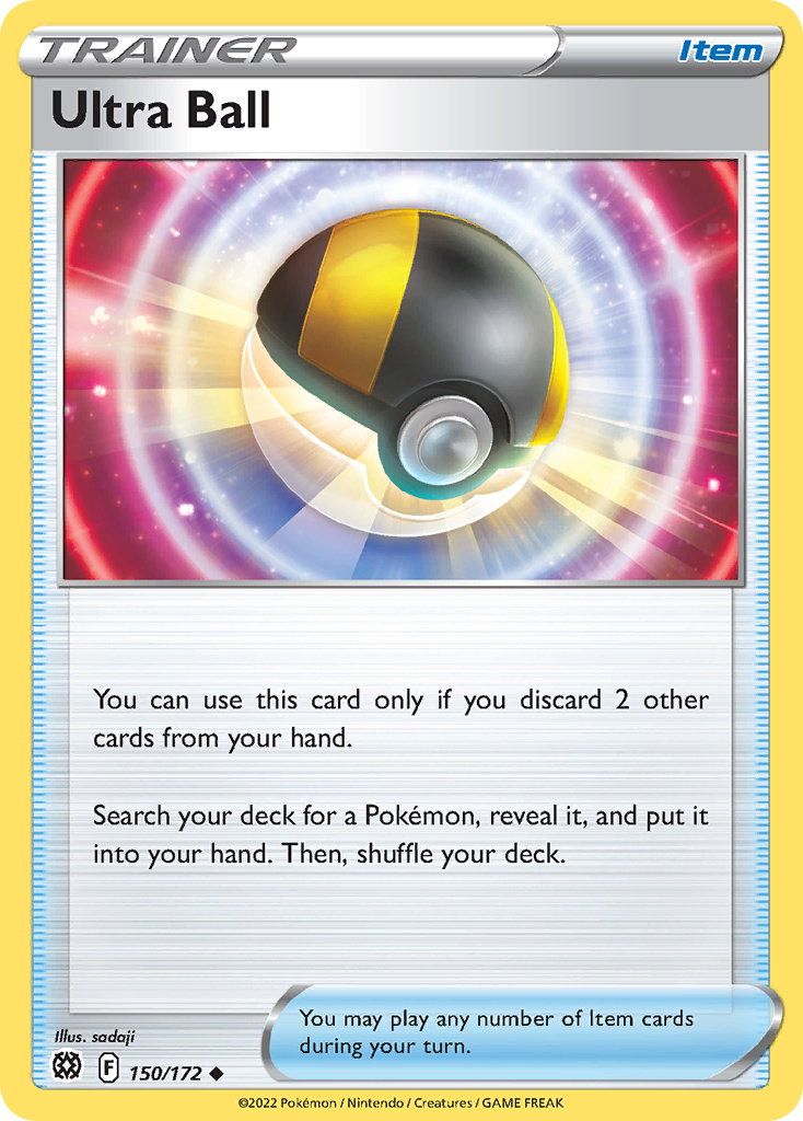 Ultra Ball (150/172) - [Reverse Holo] Brilliant Stars (BRS)