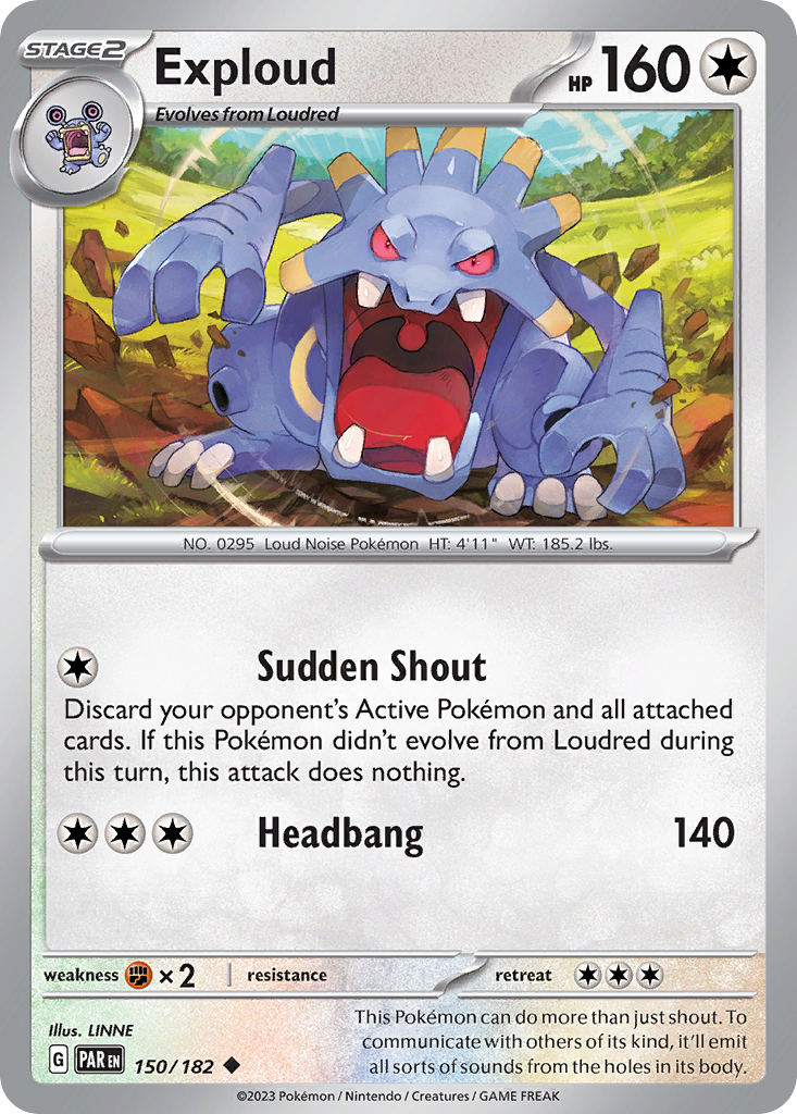 Exploud (150/182) - Paradox Rift (PAR)