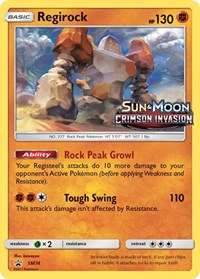 Regirock SM74 Prerelease (SM74) - SM Promos (SMP)