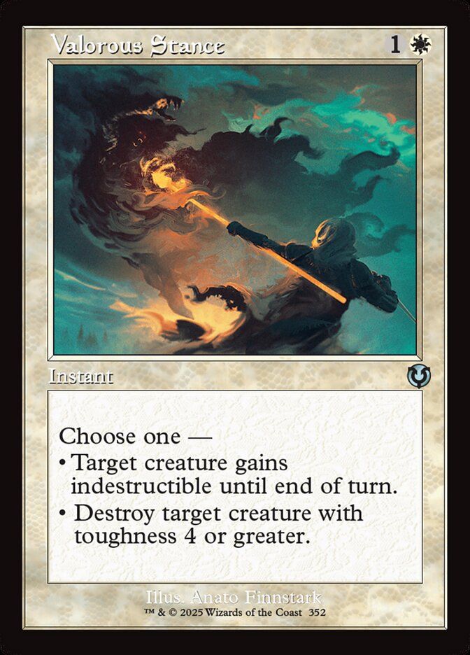 Valorous Stance - [Retro Frame] Innistrad Remastered (INR)