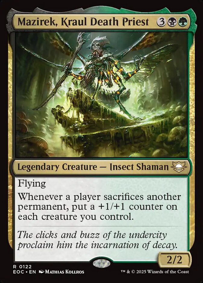 Mazirek, Kraul Death Priest (122) - Edge of Eternities Commander (EOC)
