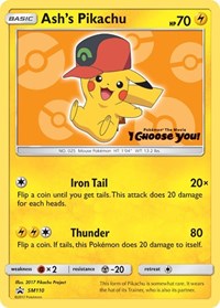 Ashs Pikachu (SM110) - SM Promos (SMP)