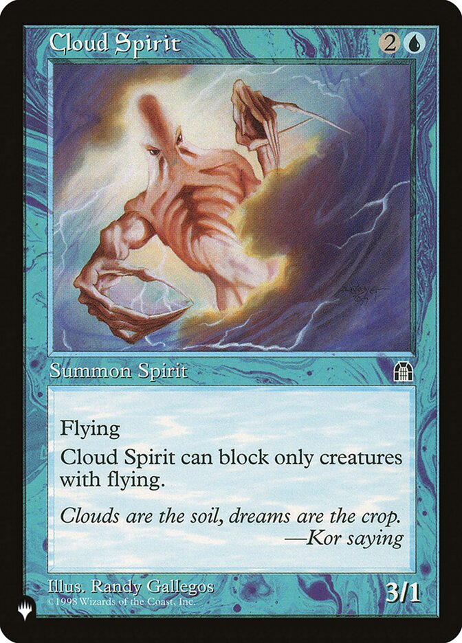 Cloud Spirit (STH-26) - The List (PLST)