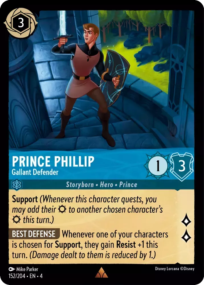 Prince Phillip - Gallant Defender - [Foil] Ursula's Return (4)