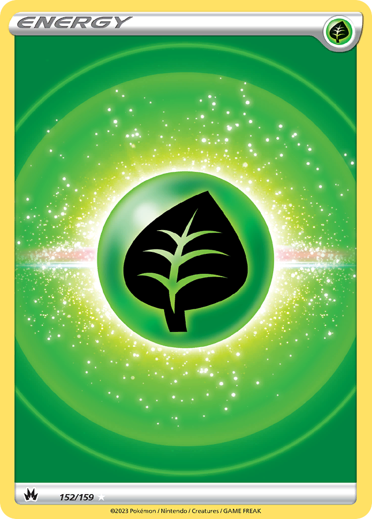 Grass Energy (152/159) - [Holo Foil] Crown Zenith (CRZ)