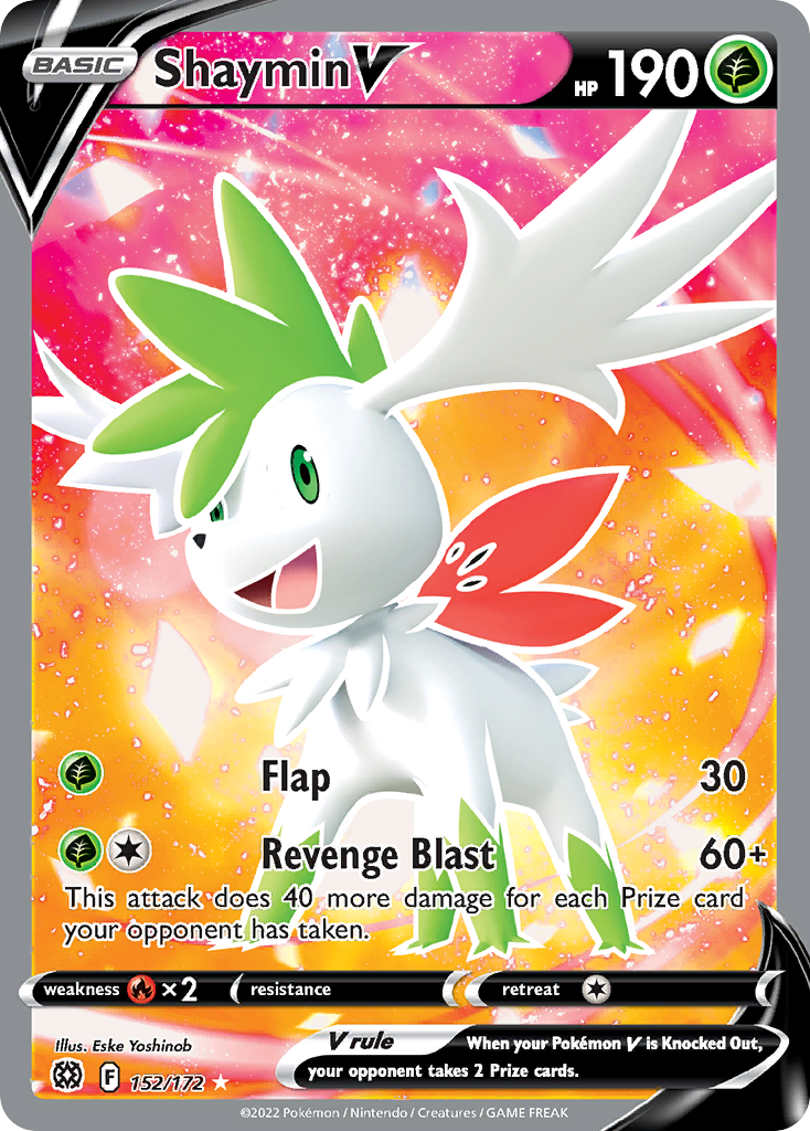 Shaymin V (152/172) - [Full Art] Brilliant Stars (BRS)