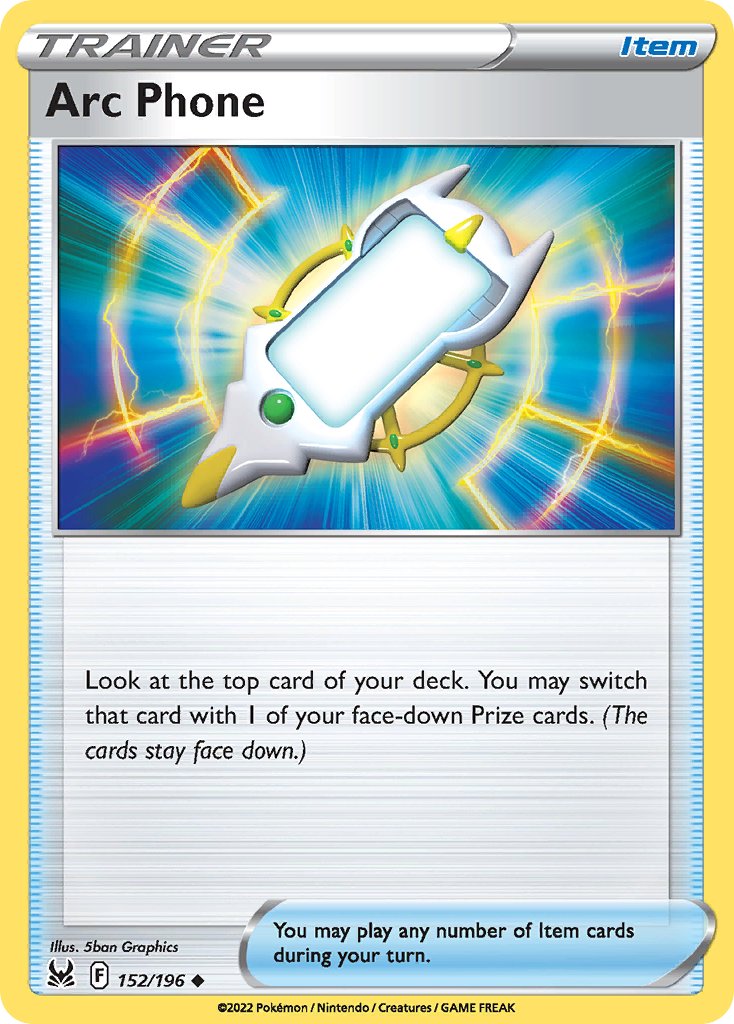 Arc Phone (152/196) - [Reverse Holo] Lost Origin (LOR)