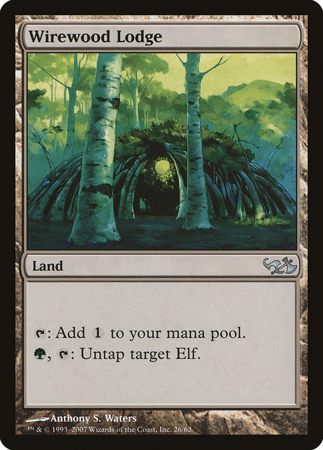 Wirewood Lodge (26) - Duel Decks: Elves vs. Goblins (DD1)