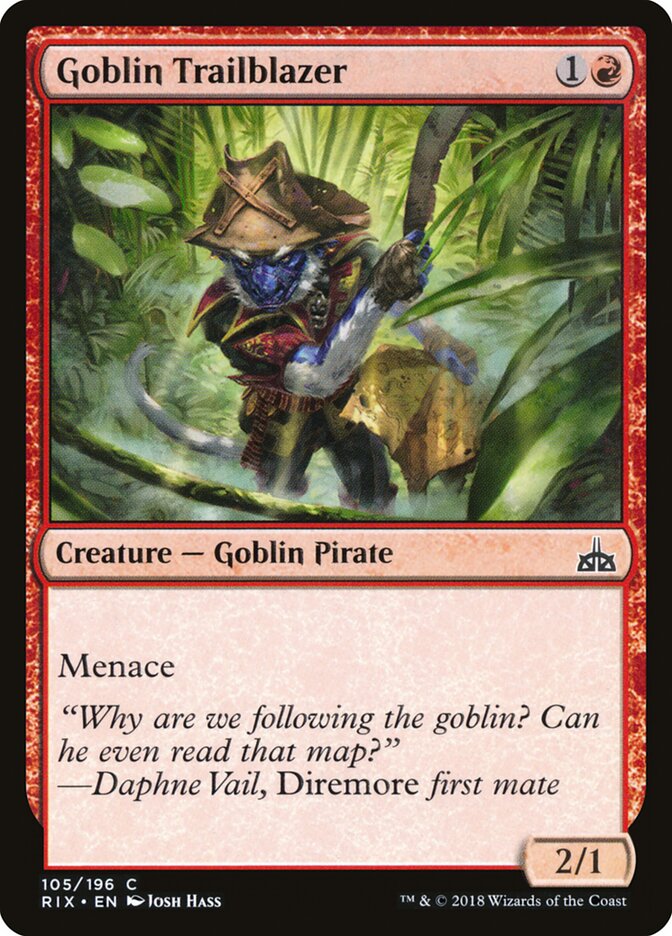 Goblin Trailblazer (105) - Rivals of Ixalan (RIX)