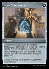 Eye of Ojer Taq // Apex Observatory (15) - The Lost Caverns of Ixalan Commander (LCC)