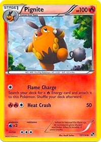 Pignite - 17/114 (Cracked Ice Holo) (17) - Miscellaneous Cards & Products (MCAP)