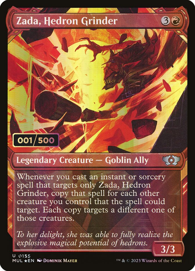 Zada, Hedron Grinder (155z) - Multiverse Legends (MUL)