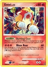 Entei - 4/132 (Cracked Ice Holo) (4) - Miscellaneous Cards & Products (MCAP)
