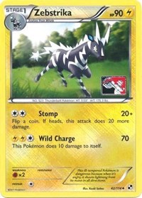 Zebstrika - 42/114 (League Promo) (42) - League & Championship Cards (PR)