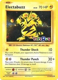 Electabuzz - 41/108 (Toys R Us Promo) (41) - Miscellaneous Cards & Products (MCAP)