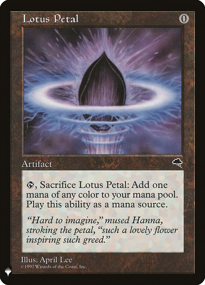 Lotus Petal (TMP-294) - The List (PLST)