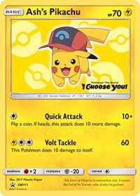 Ashs Pikachu (SM111) - SM Promos (SMP)