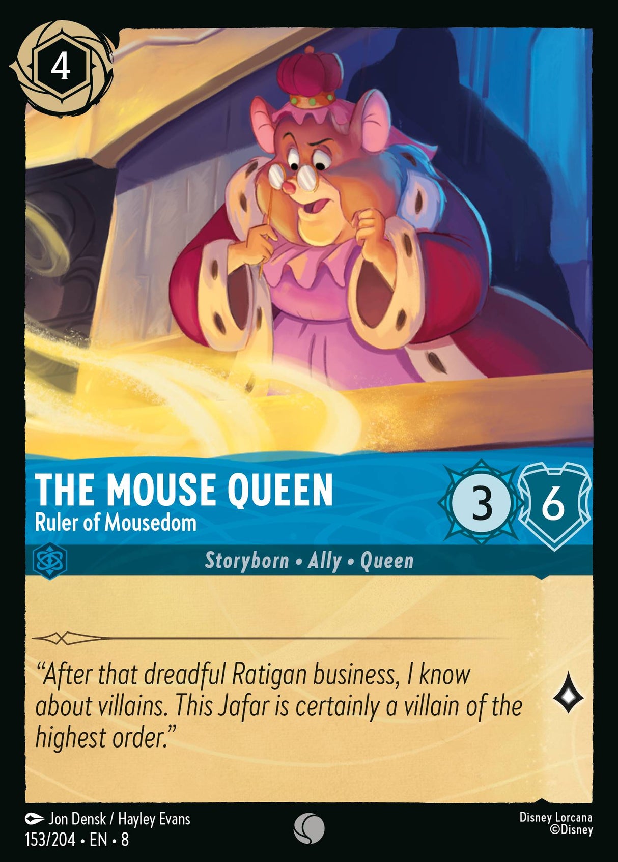 The Mouse Queen - Ruler of Mousedom - [Foil] Reign of Jafar (8)