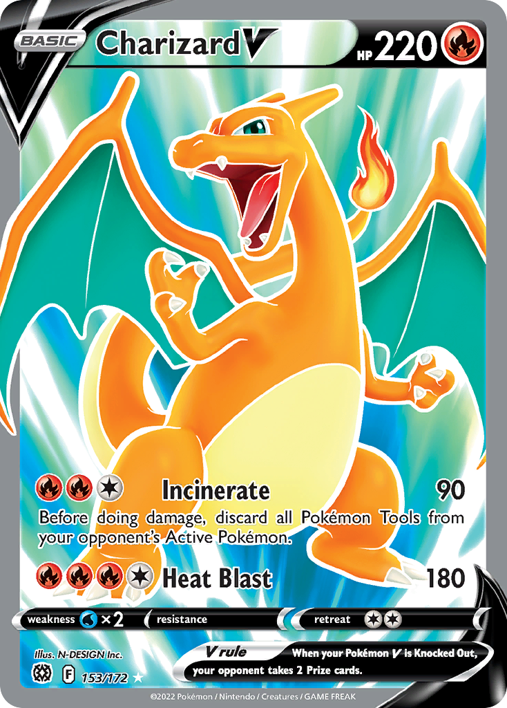 Charizard V (153/172) - [Full Art] Brilliant Stars (BRS)