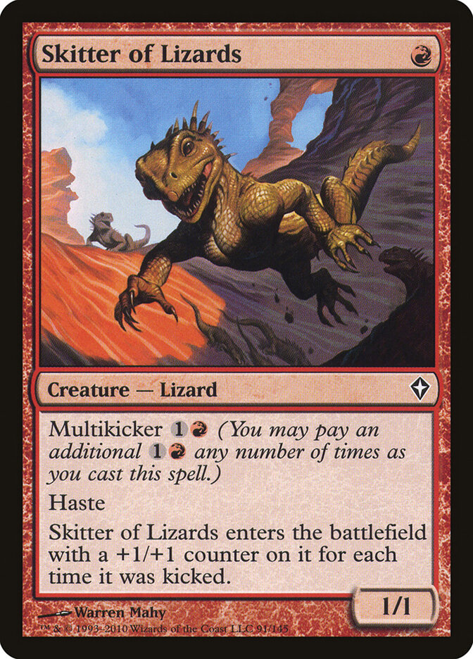 Skitter of Lizards (91) - Worldwake (WWK)