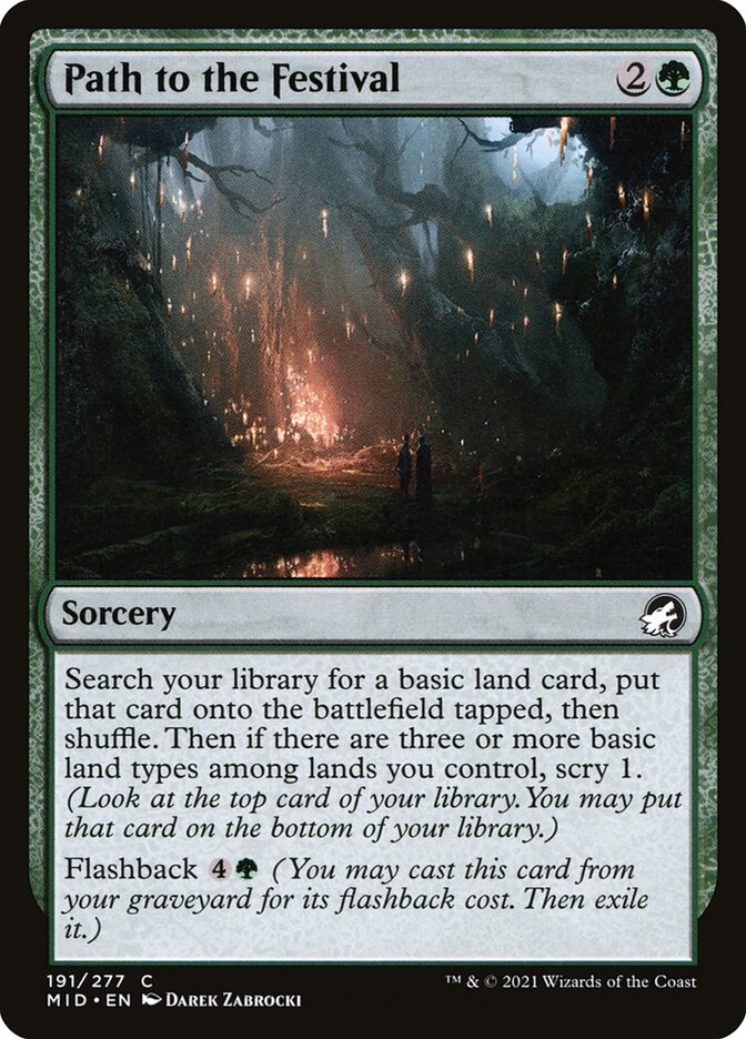 Path to the Festival (191) - Innistrad: Midnight Hunt (MID)