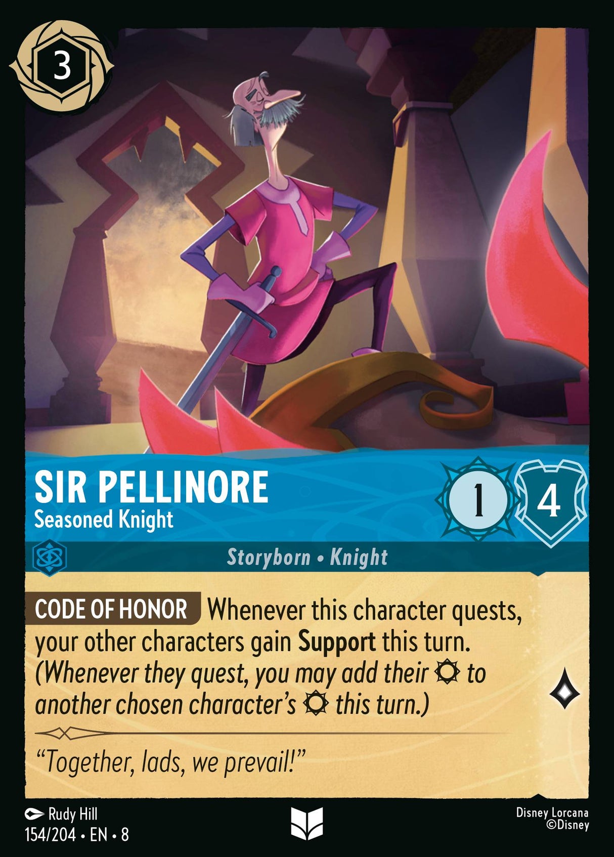 Sir Pellinore - Seasoned Knight - Reign of Jafar (8)