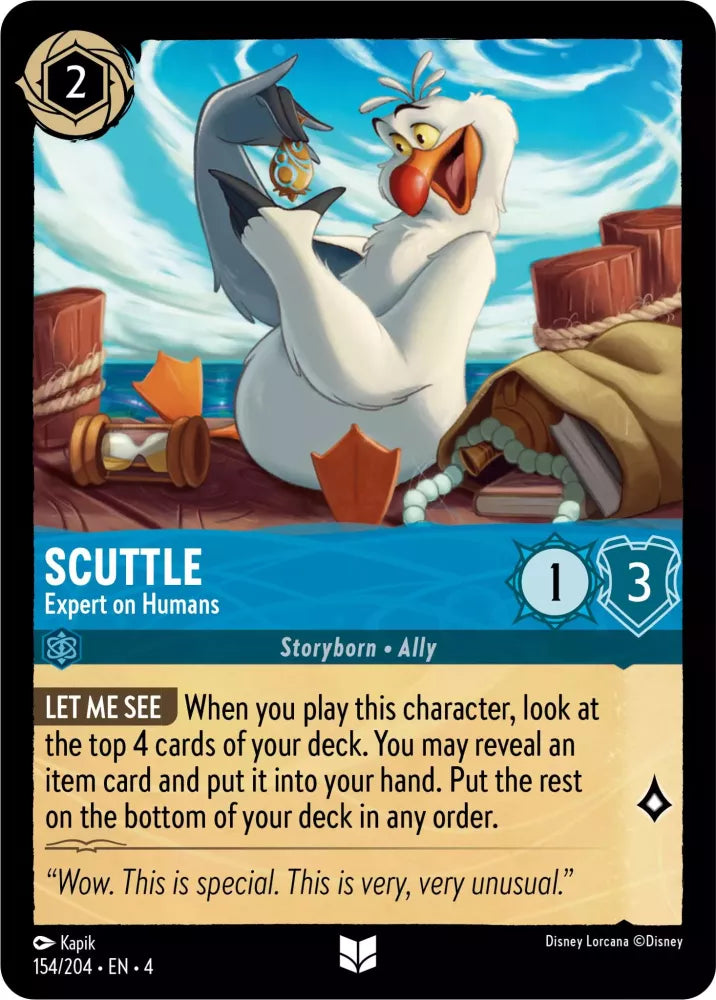 Scuttle - Expert on Humans - [Foil] Ursula's Return (4)