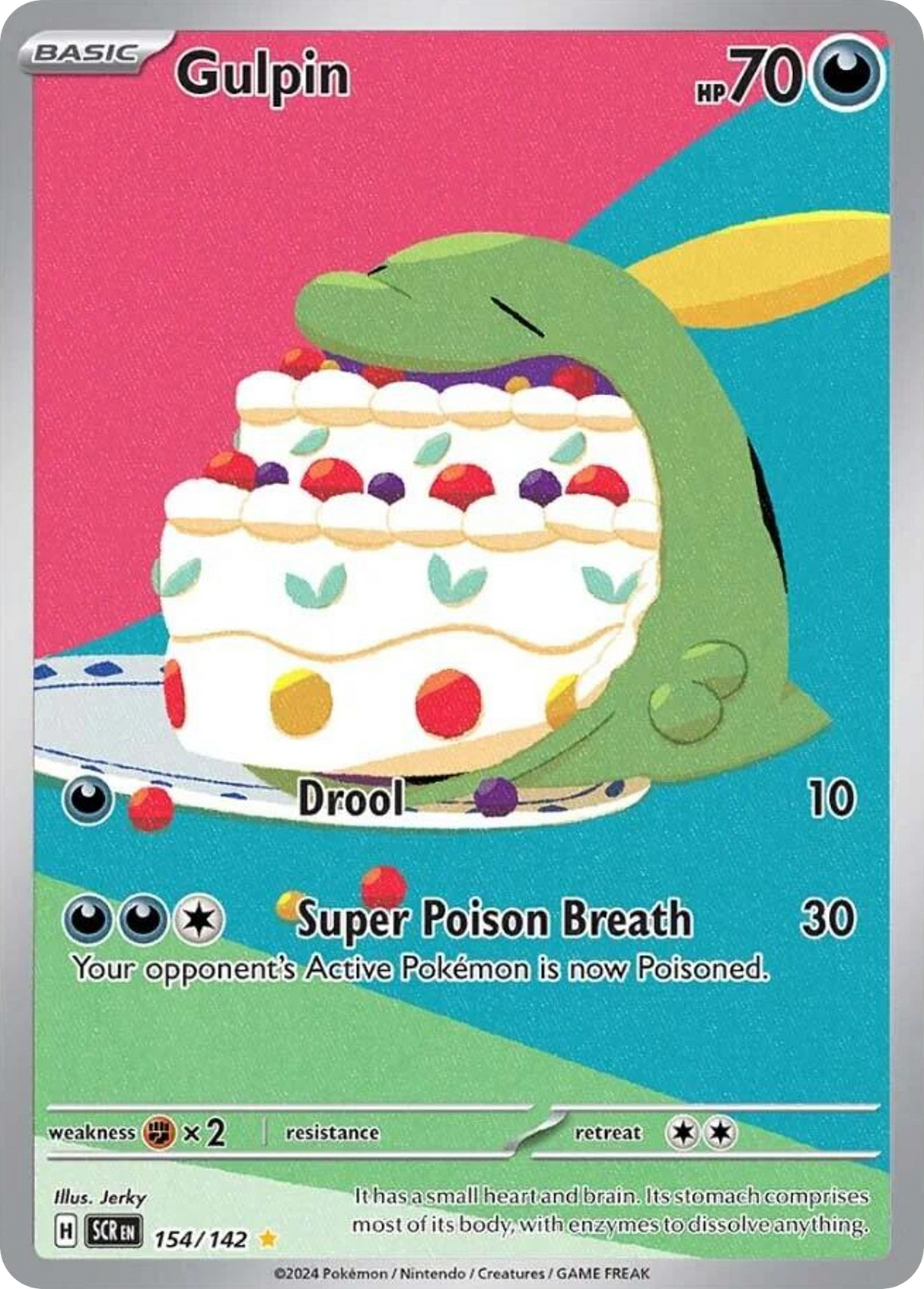 Gulpin (154/142) - [Illustration Rare] Stellar Crown (SCR)