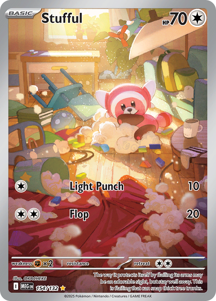 Stufful (154/132) - [Illustration Rare] Mega Evolution (MEG)
