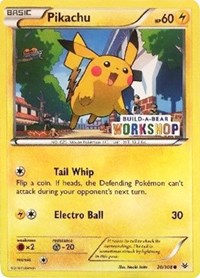 Pikachu - 20/108 (Build-A-Bear Workshop Exclusive) (20) - Miscellaneous Cards & Products (MCAP)