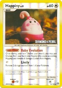 Happiny - 52/123 (52) - Burger King Promos (BKP)