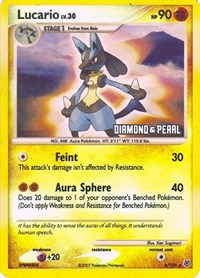 Lucario - 6/130 (6) - Burger King Promos (BKP)