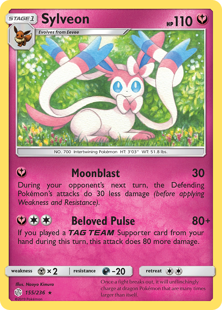 Sylveon (155/236) - Cosmic Eclipse (CEC)