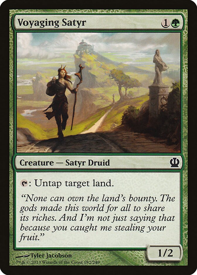 Voyaging Satyr (182) - Theros (THS)