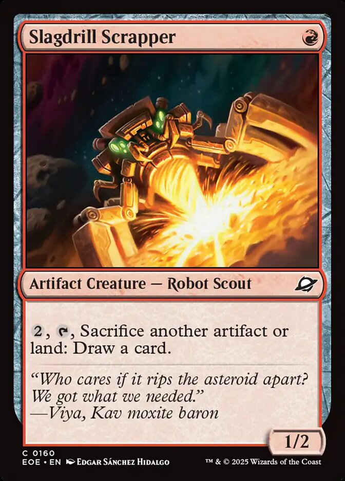Slagdrill Scrapper (160) - Edge of Eternities (EOE)