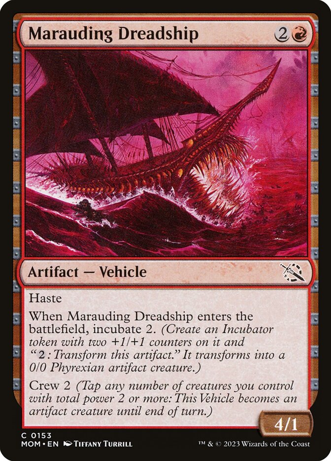 Marauding Dreadship (153) - March of the Machine (MOM)