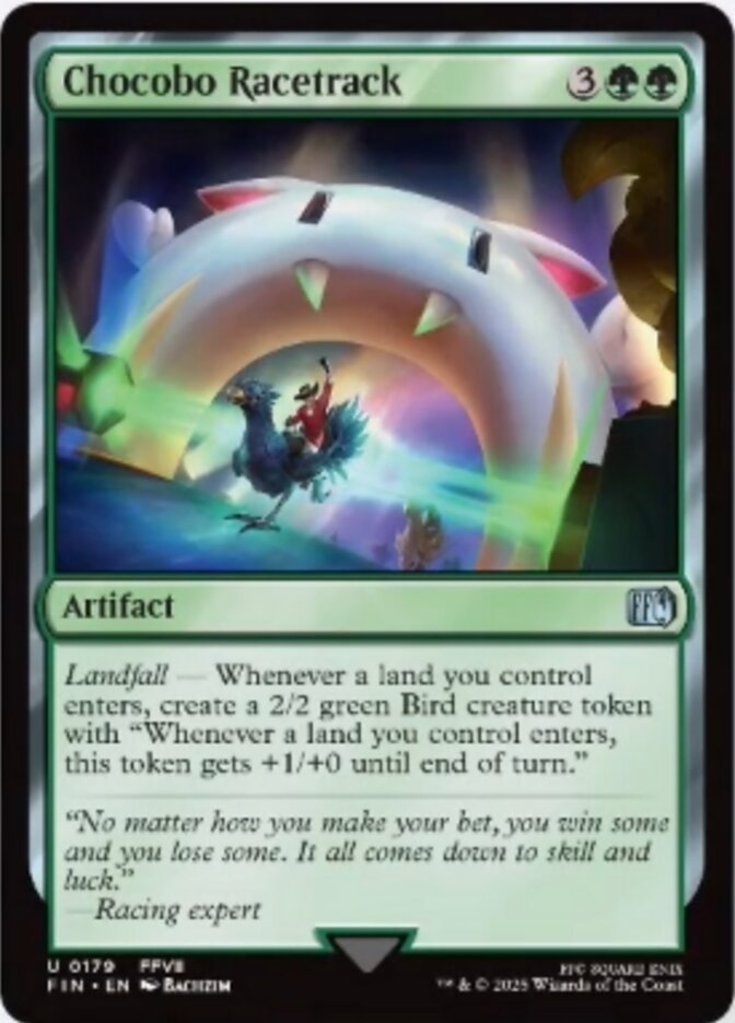 Chocobo Racetrack (179) - [Foil] Final Fantasy (FIN)