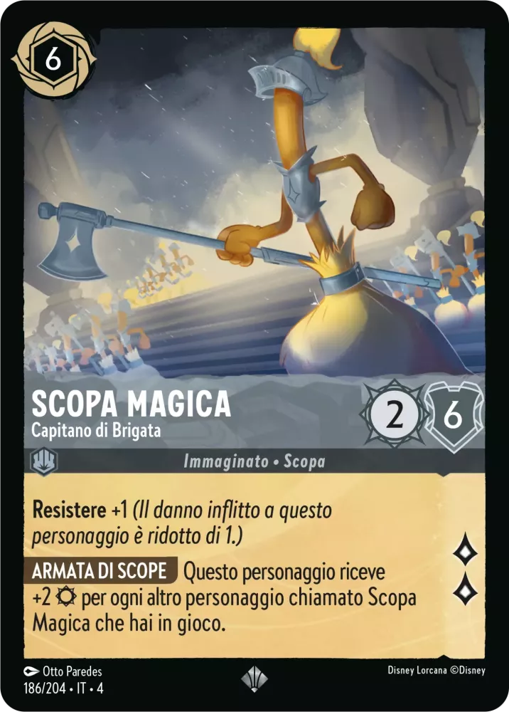 Magic Broom - Brigade Commander - [Foil] Ursula's Return (4)