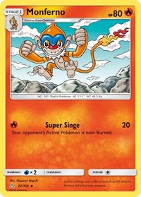 Monferno (22) - SM - Ultra Prism (SM05)