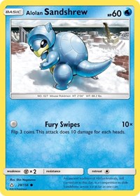 Alolan Sandshrew (28) - SM - Ultra Prism (SM05)